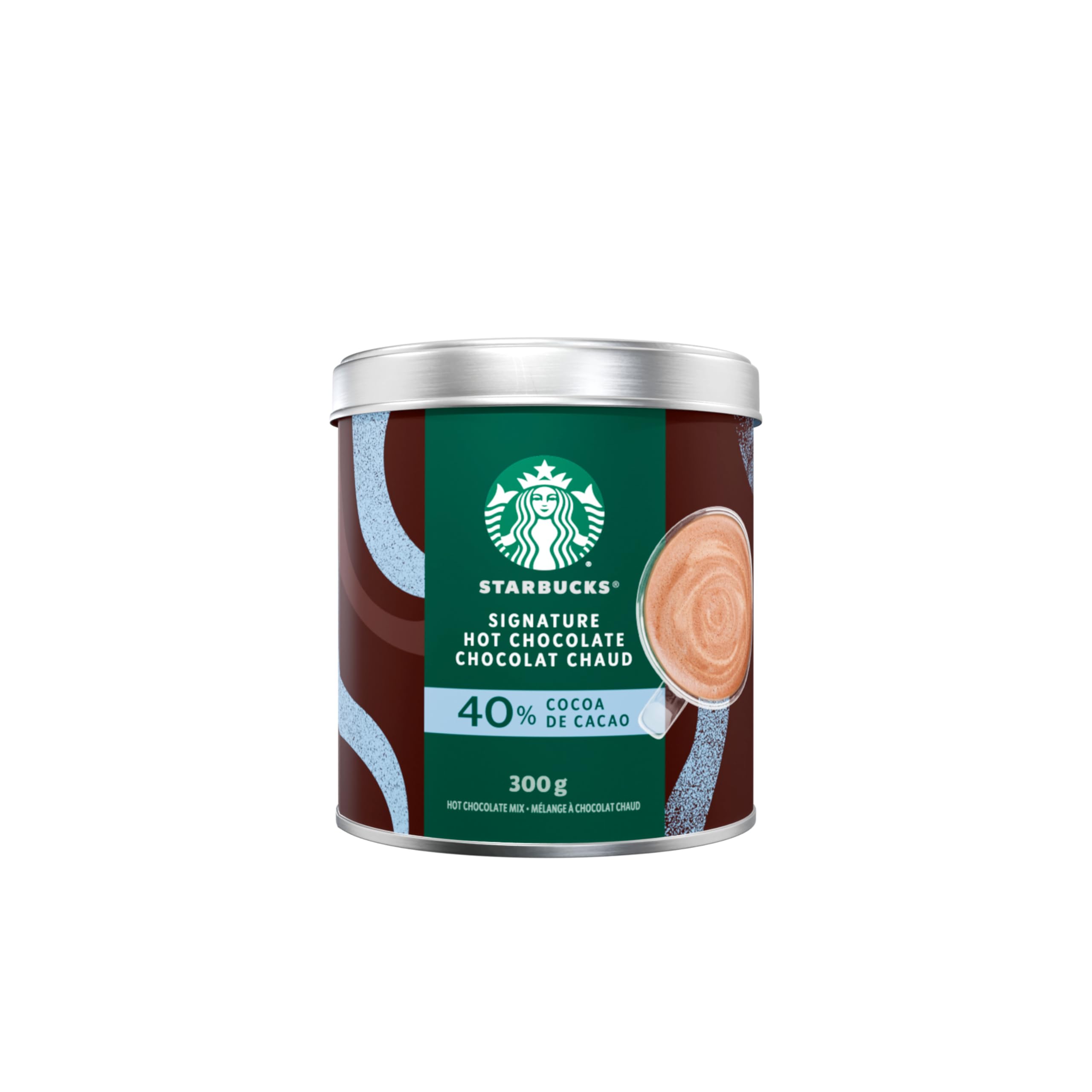 STARBUCKS SIGNATURE HOT CHOCOLATE Mix, 40% Cocoa, Proudly Prepared